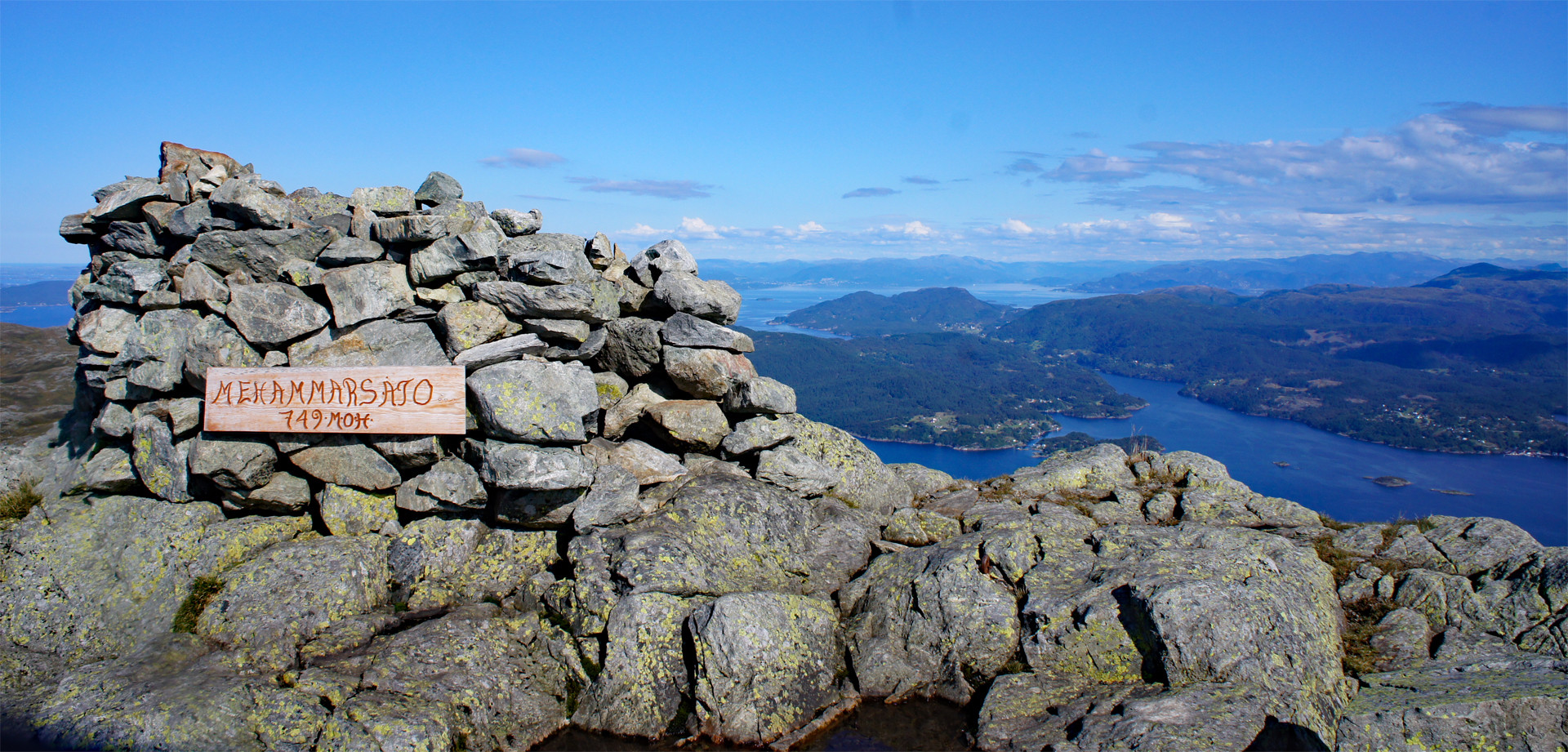 Fjelltur til Mehammarsåta 749 moh – høyeste fjell, fjellturer på Stord