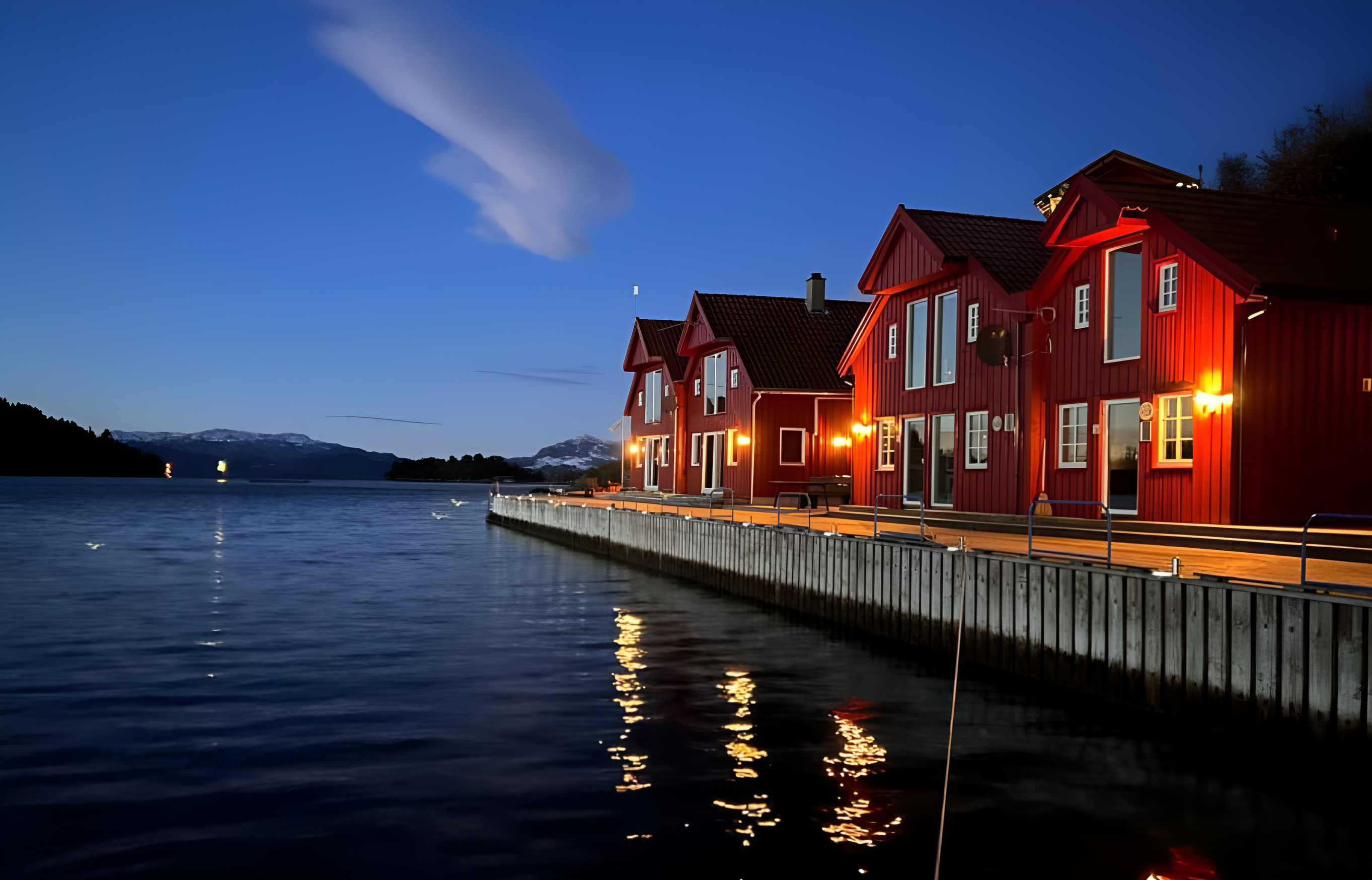 Furrehytter på Sjernarøyene