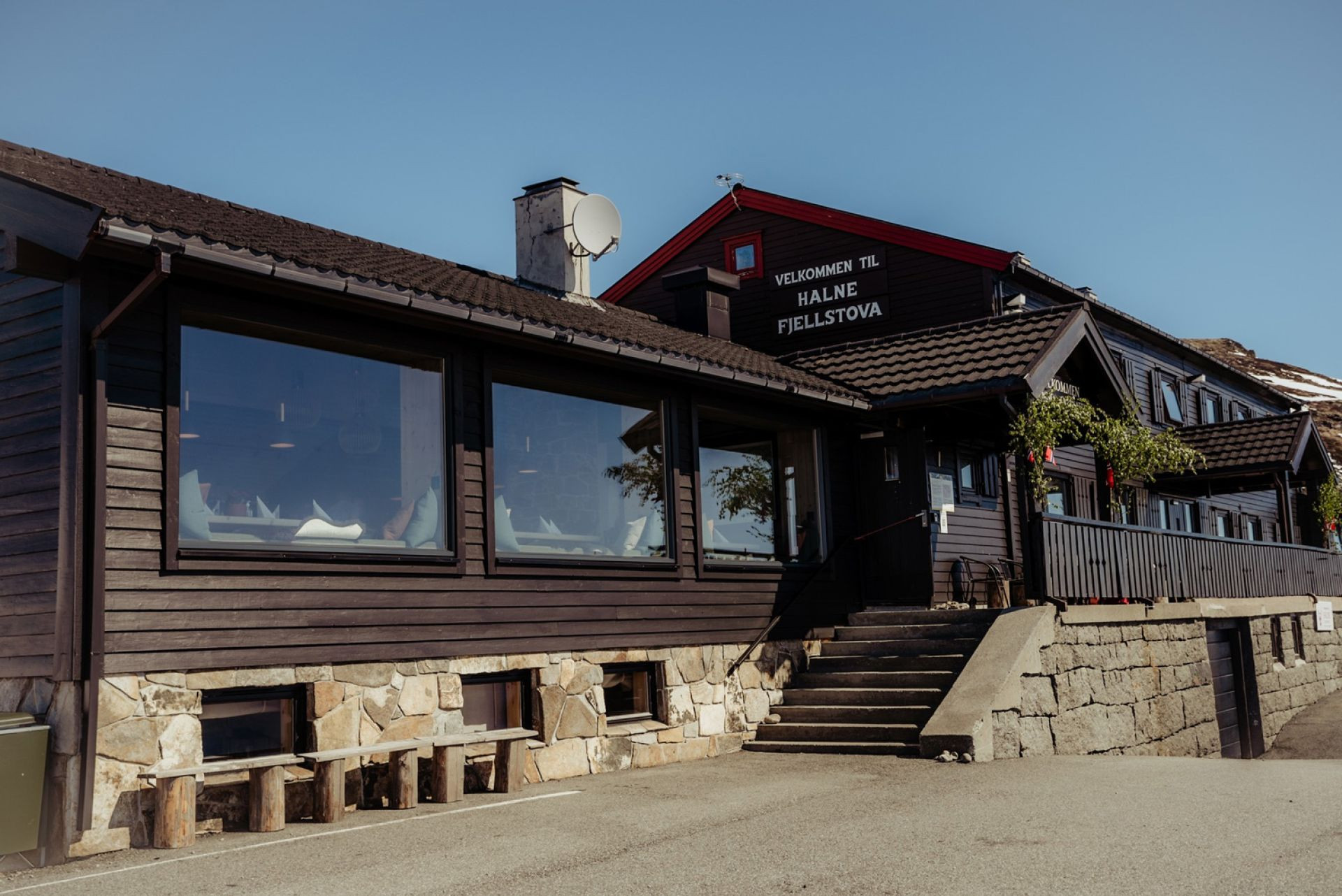 Halne Fjellstugu på Hardangervidda