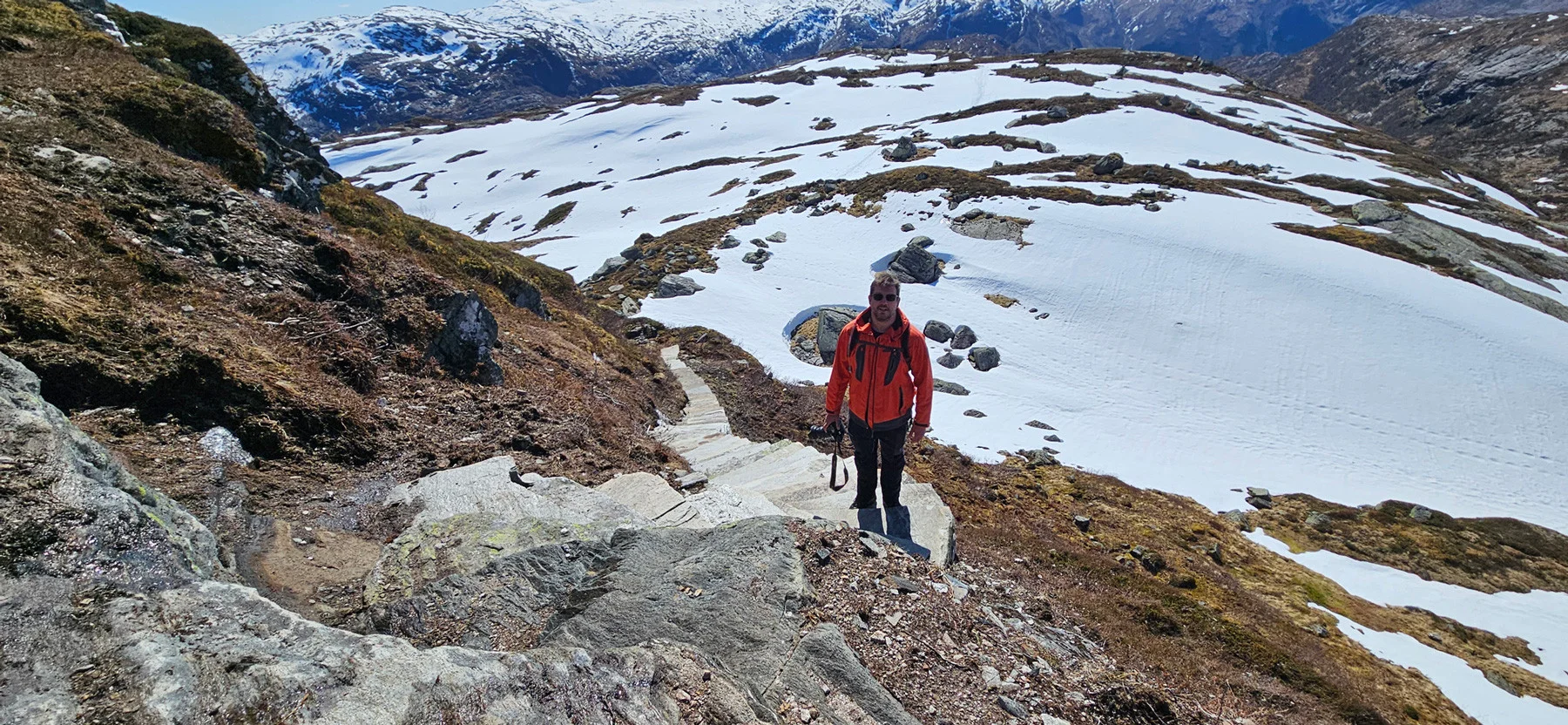 Fjelltur til Nesheimsnipa (1036 moh) "Stairway to Heaven"