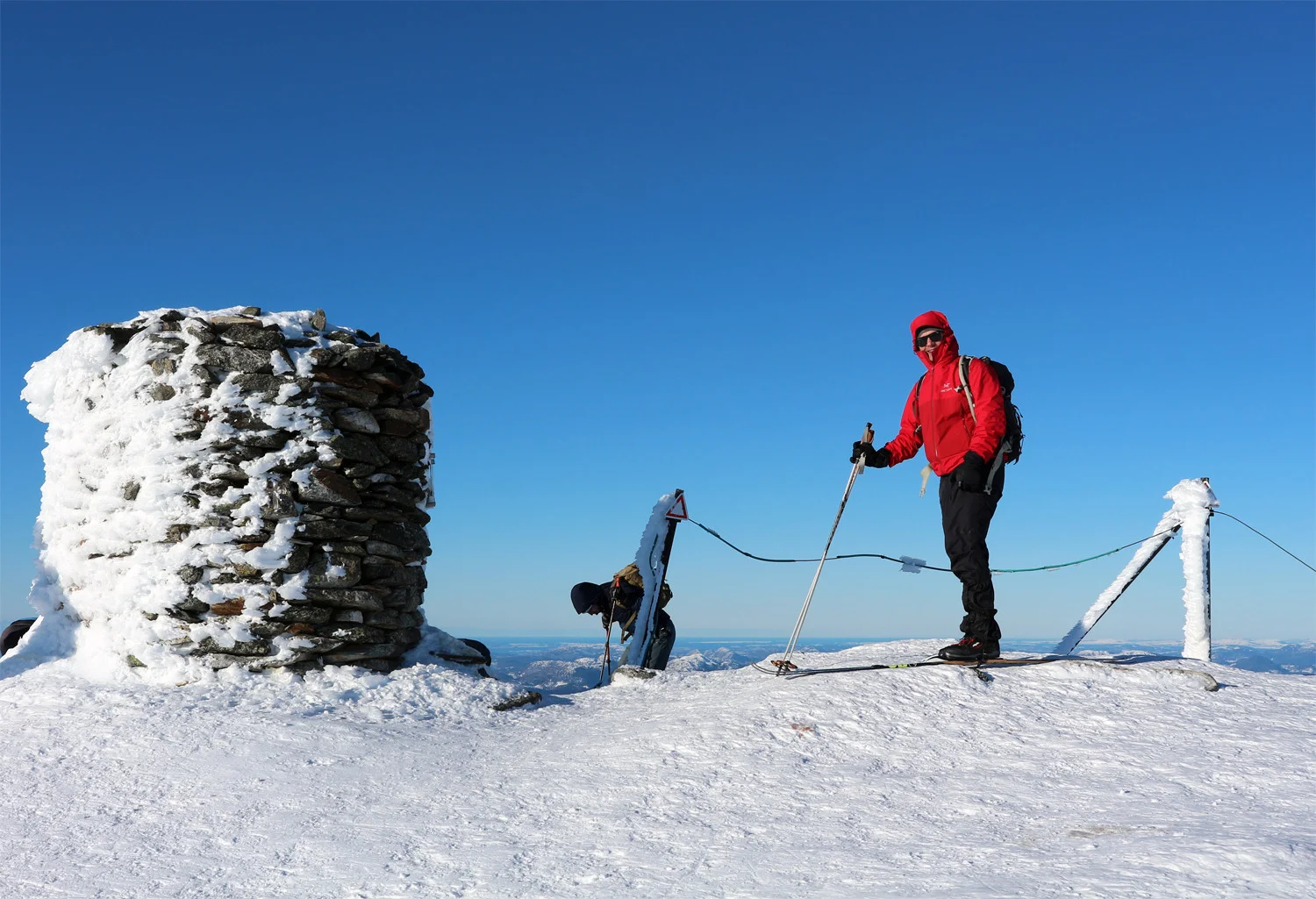 Skitur Gullfjelltoppen (987 moh) fra Osavatn