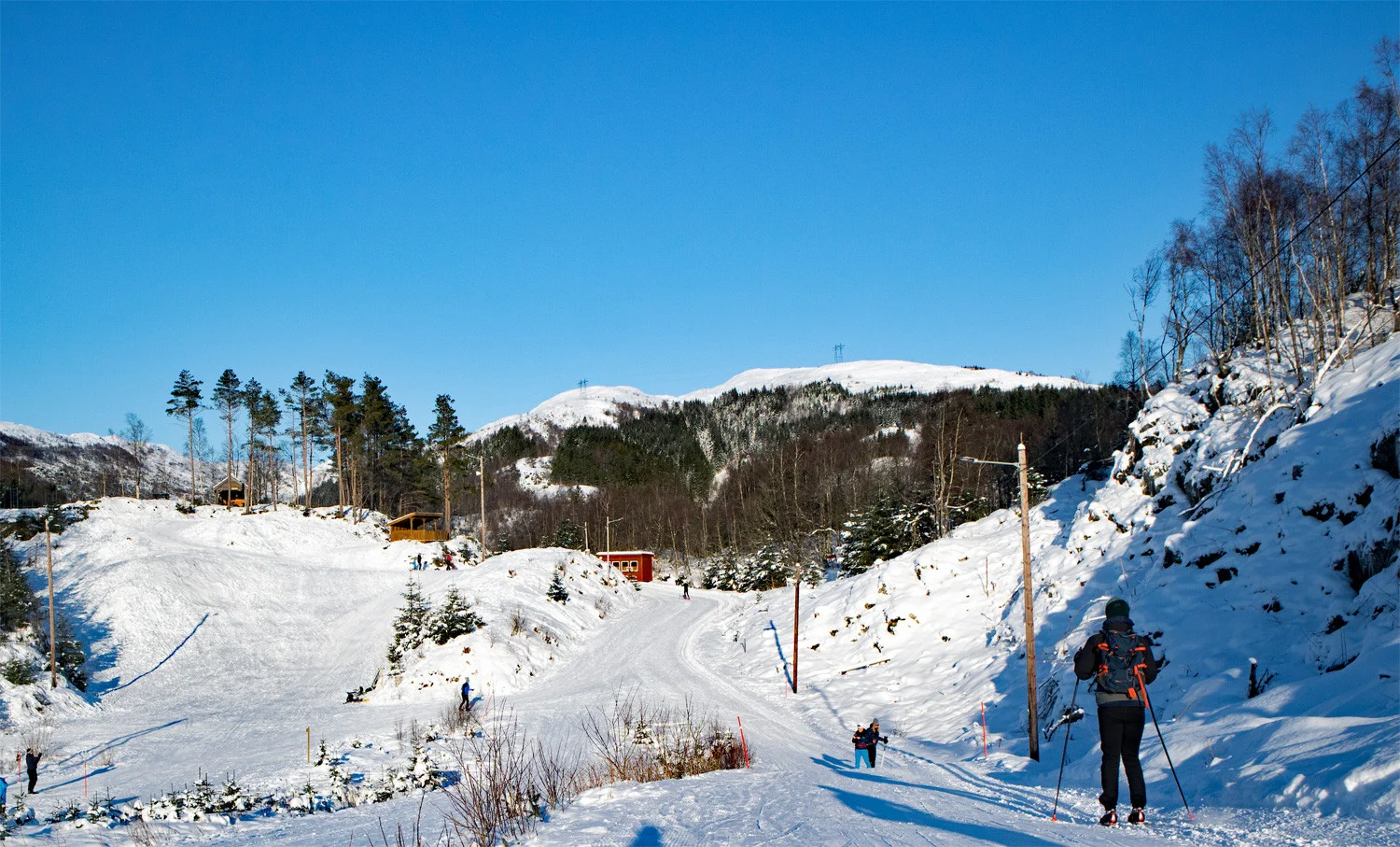 Skitur Totland lysløype