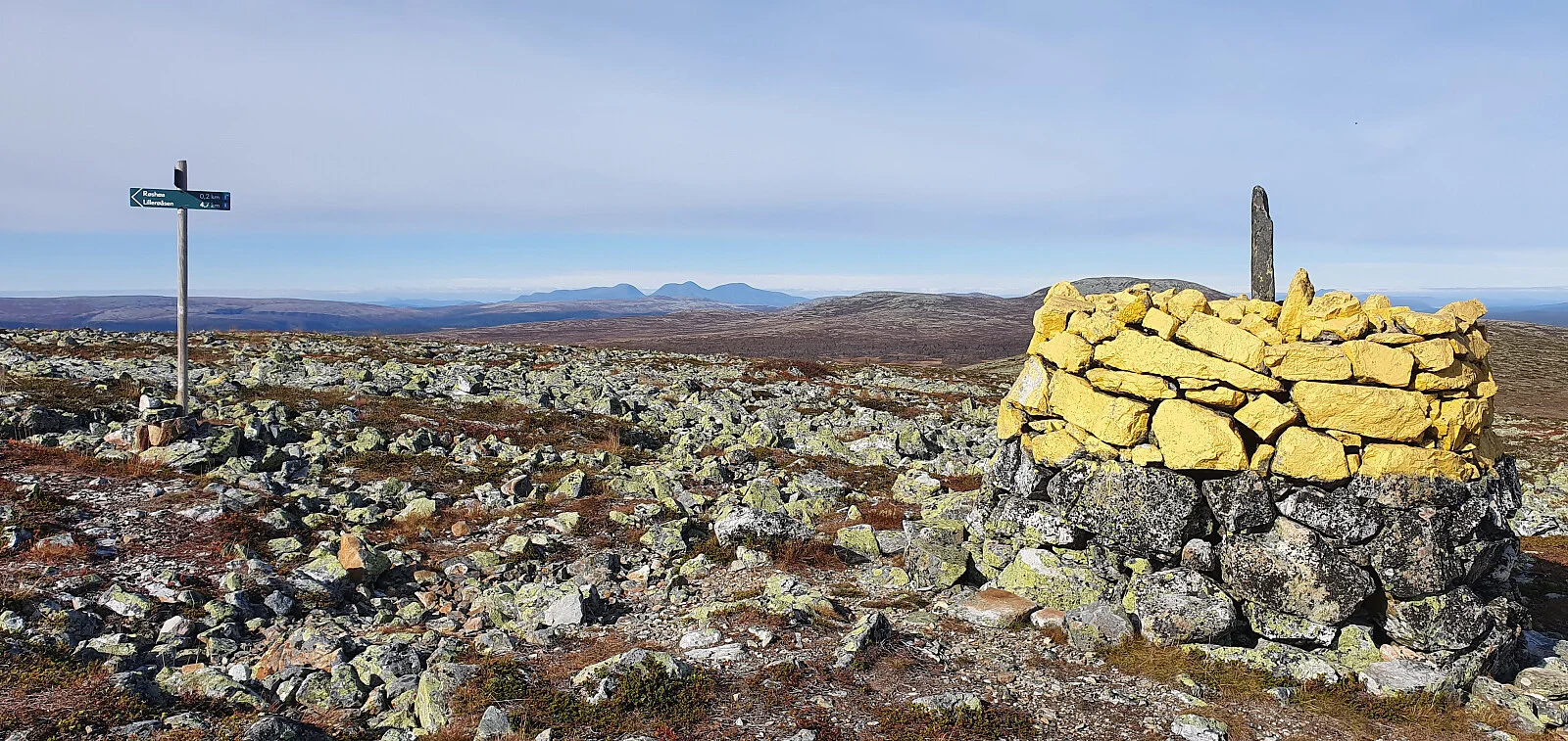 Østerfjellet (1100 moh)