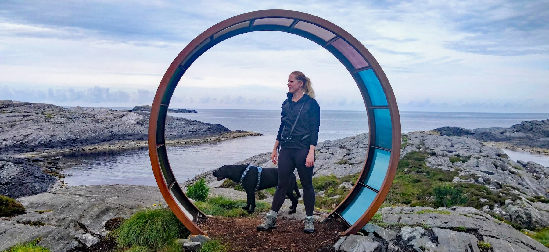 Vandretur til Livets Portal på Sotra