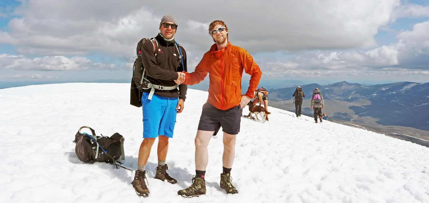 Glittertinden (2452 moh) fra Spiterstulen