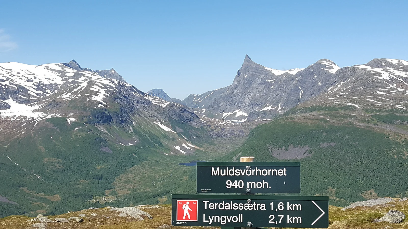 Muldsvorhornet (945 moh)