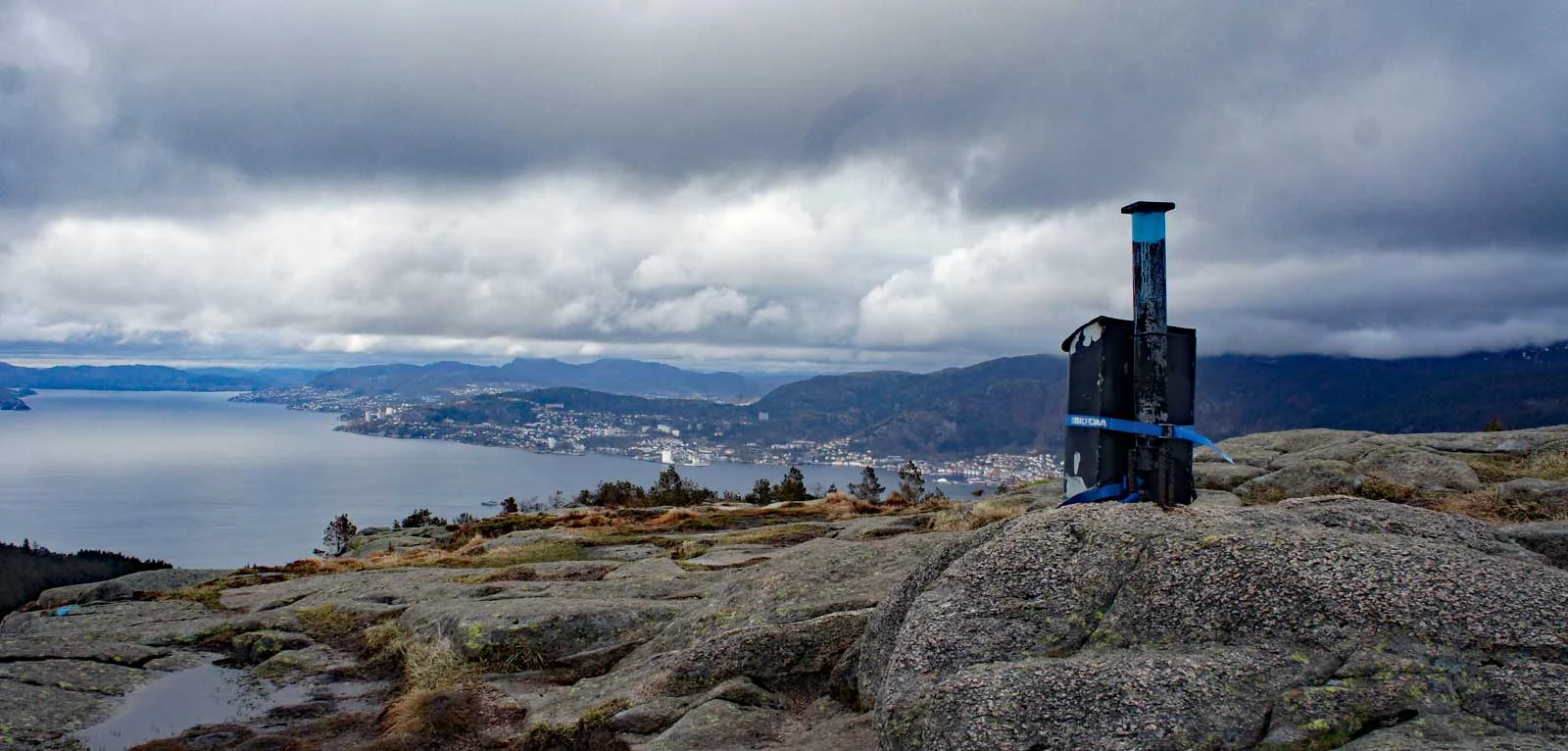 Damsgårdsfjellet (344 moh) fra Laksevåg