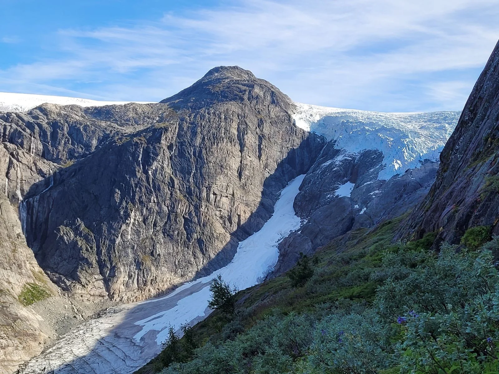 Vandretur til Brenndalsbreen fra Aabrekk i Oldedalen