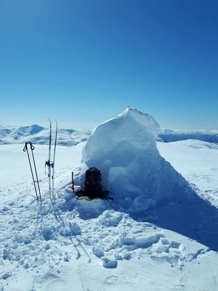 Skitur fra Brandset til Kaldafjellet (1411 moh) - Voss
