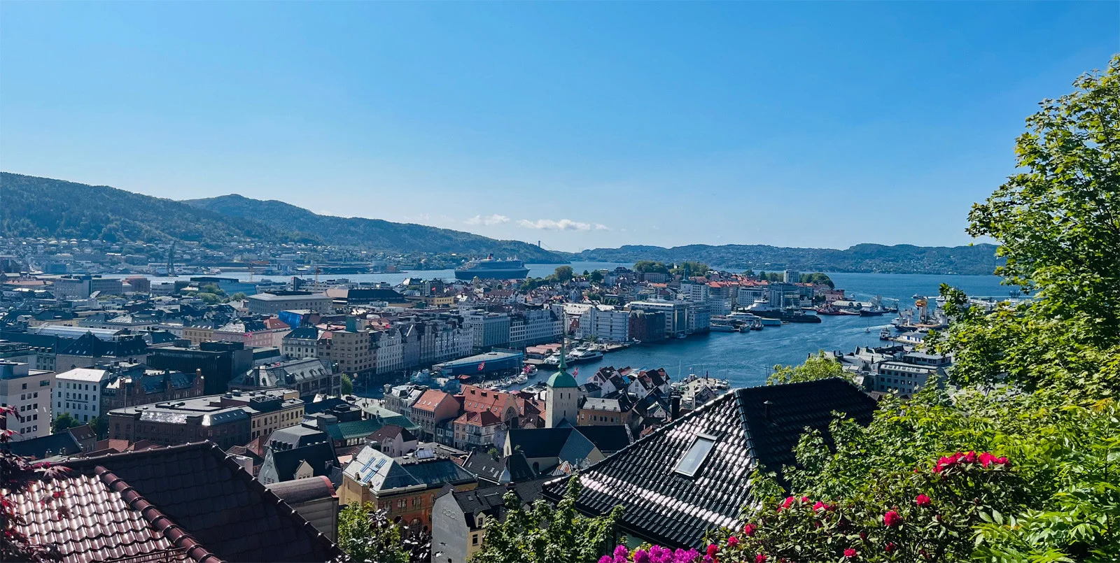 Fjellveien fra Sandviken til Bellevue