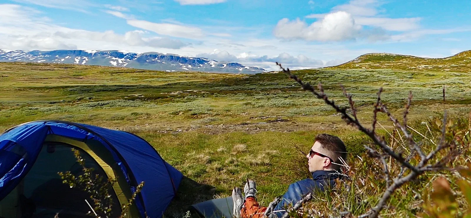 Telttur på Hardangervidda fra Ustaoset