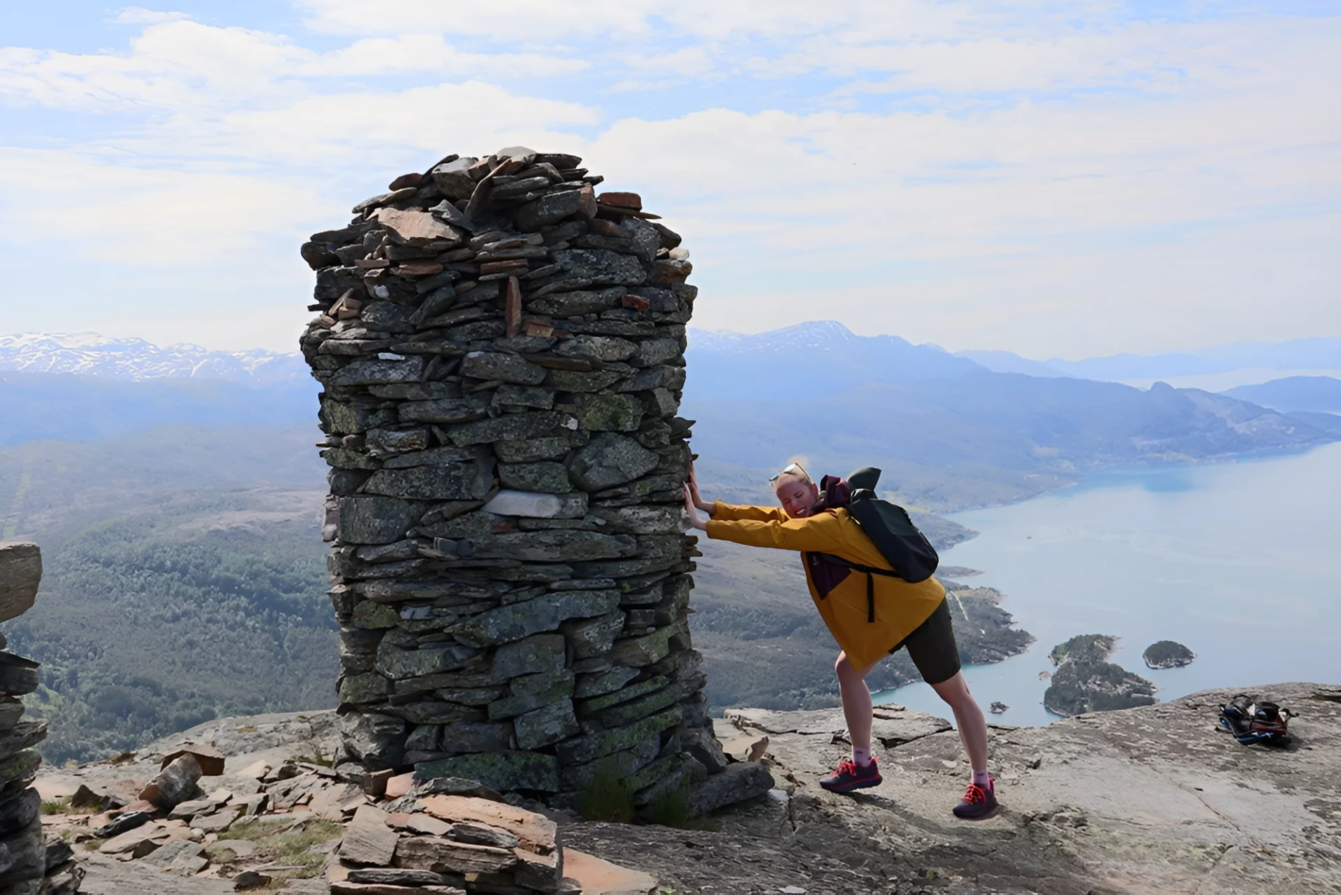 Fjelltur til Samlen (686 moh) opp sherpatrapper