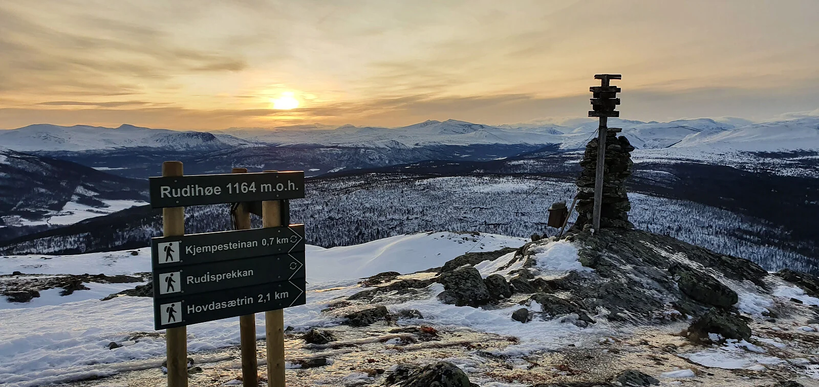 Rudihøe (1166 moh)