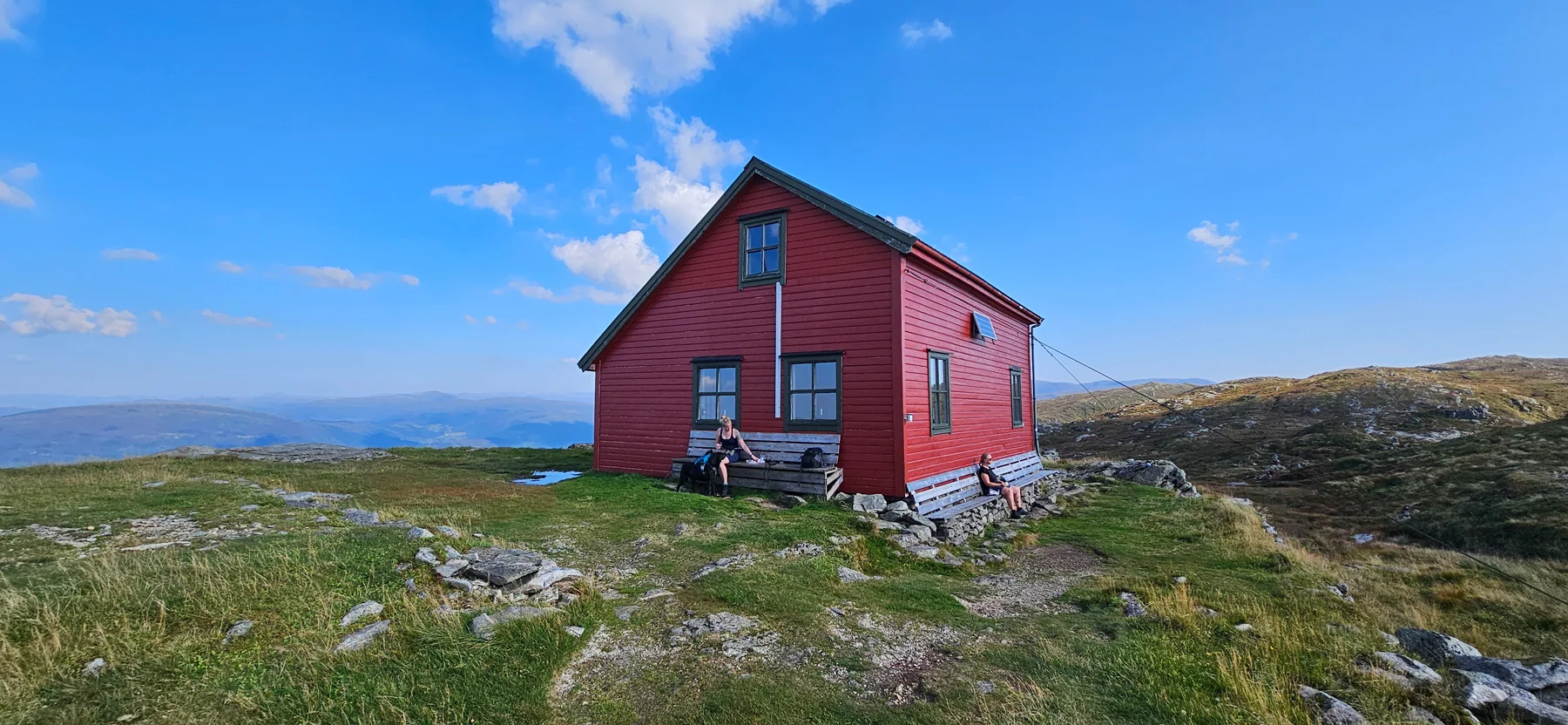 Vandretur fra Arna via Norhytten til Vikinghytten