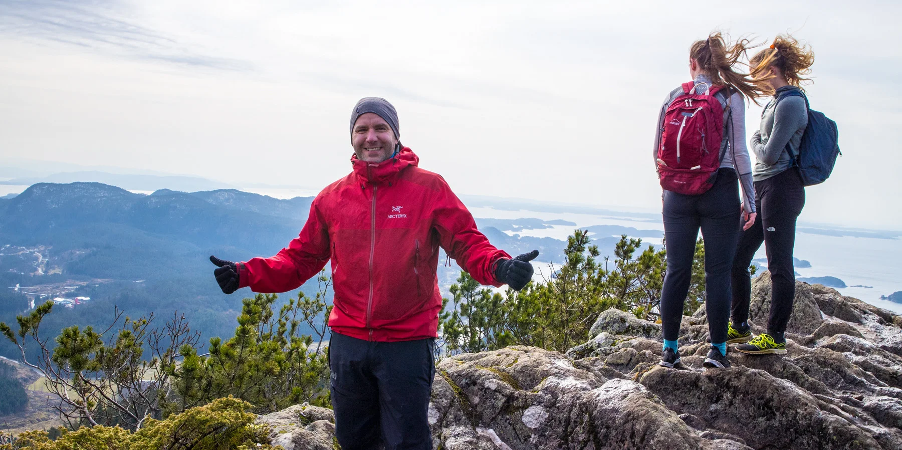 Lyshornet (405 moh) fra Kalandseidet
