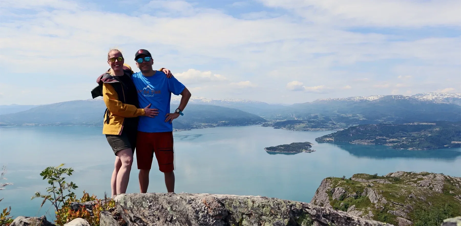 Fjelltur til Samlen (686 moh) i Jondal